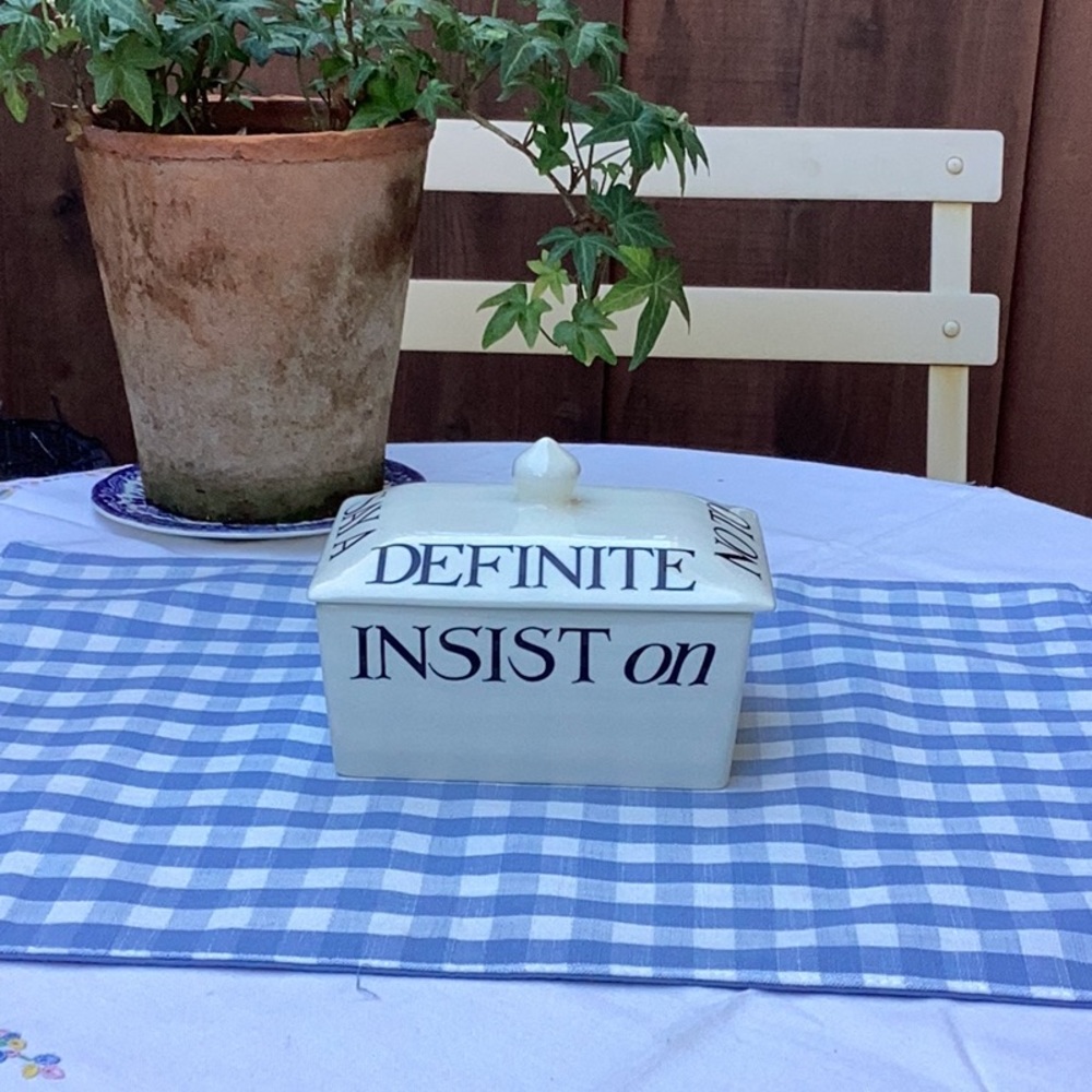 Emma Bridgewater Toast and Marmalade Small Butter Dish